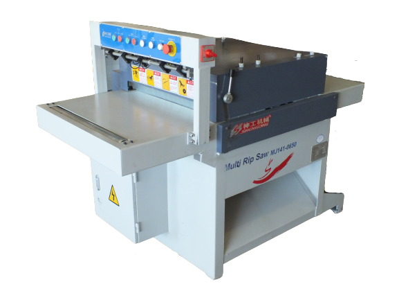 Кромкообрезной многопильный станок  мод MJ141-0650