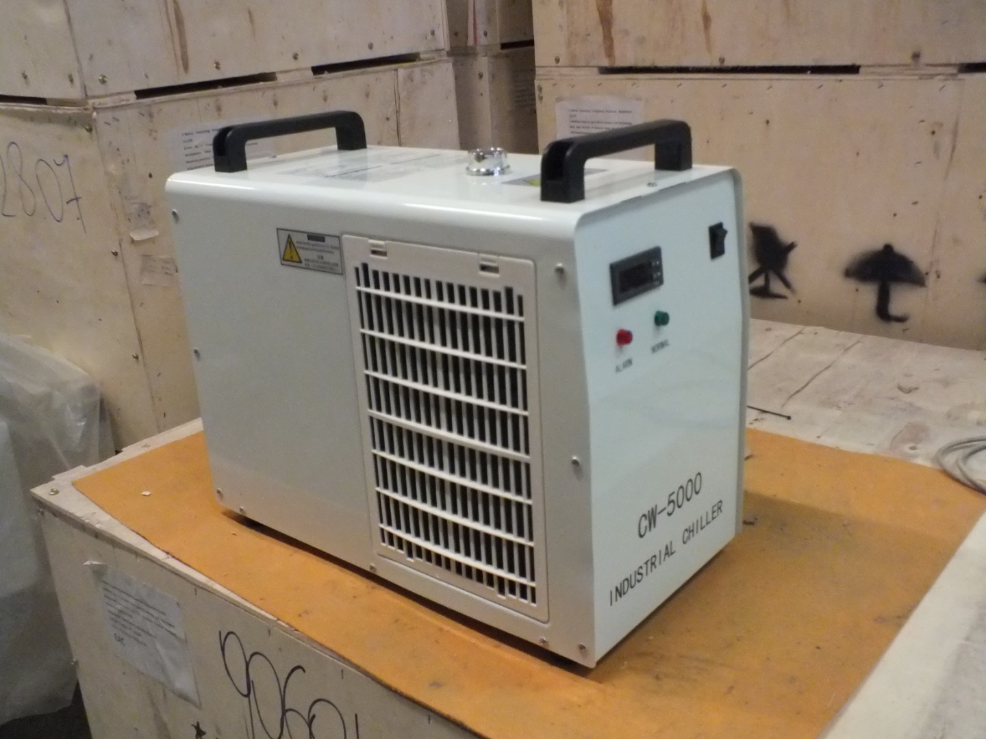 Чиллер CW 5000 для охлаждения СO2 трубок лазерных станков