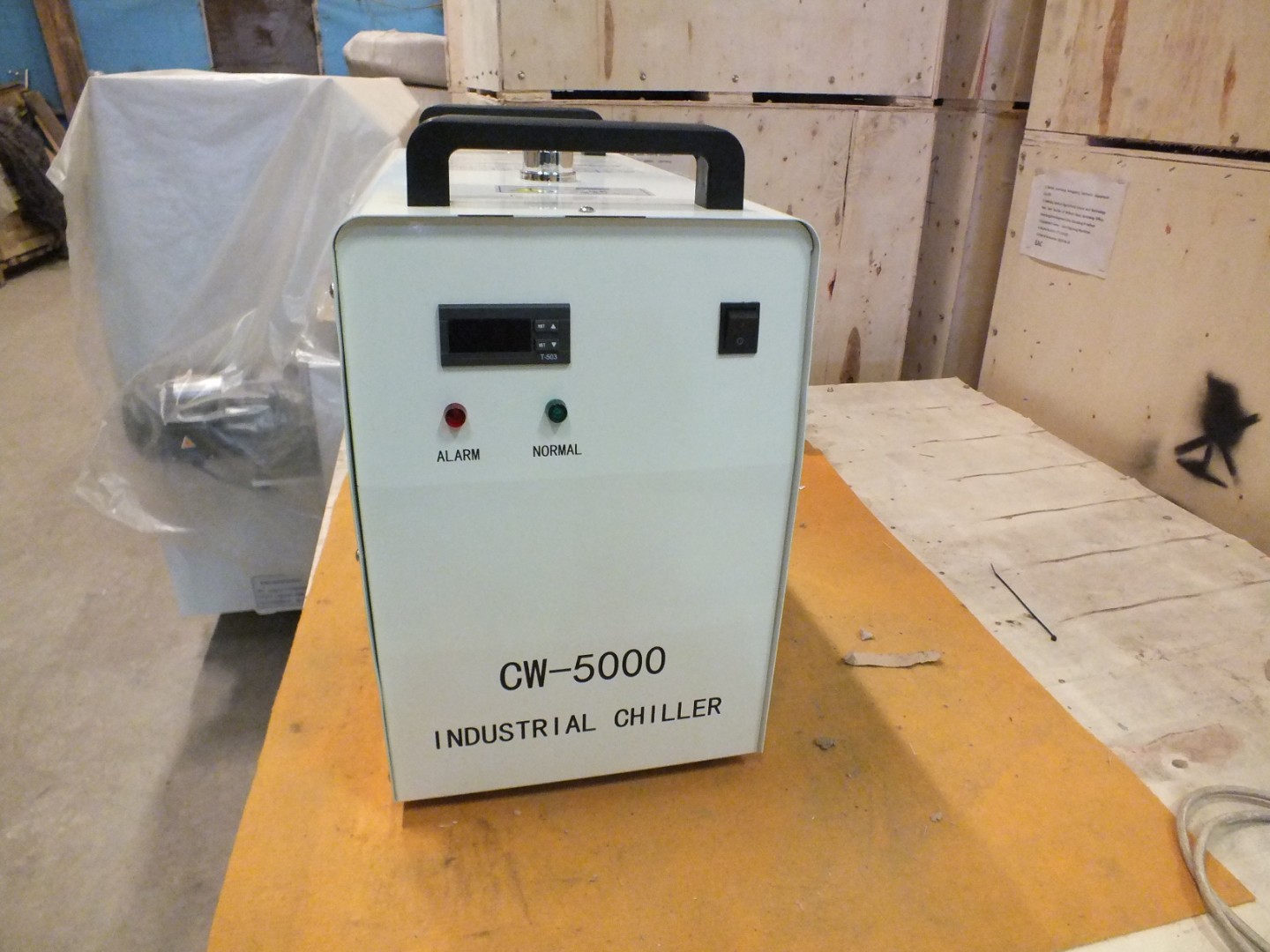 Чиллер CW 5000 для охлаждения СO2 трубок лазерных станков