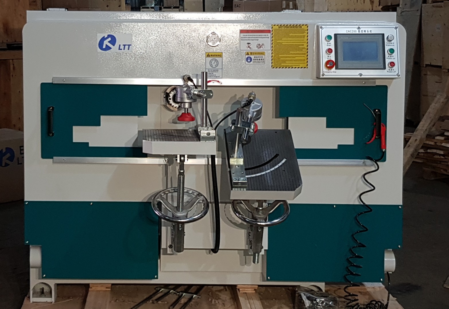 Шипорезный станок с ЧПУ CNC-200 для производства стульев и столов