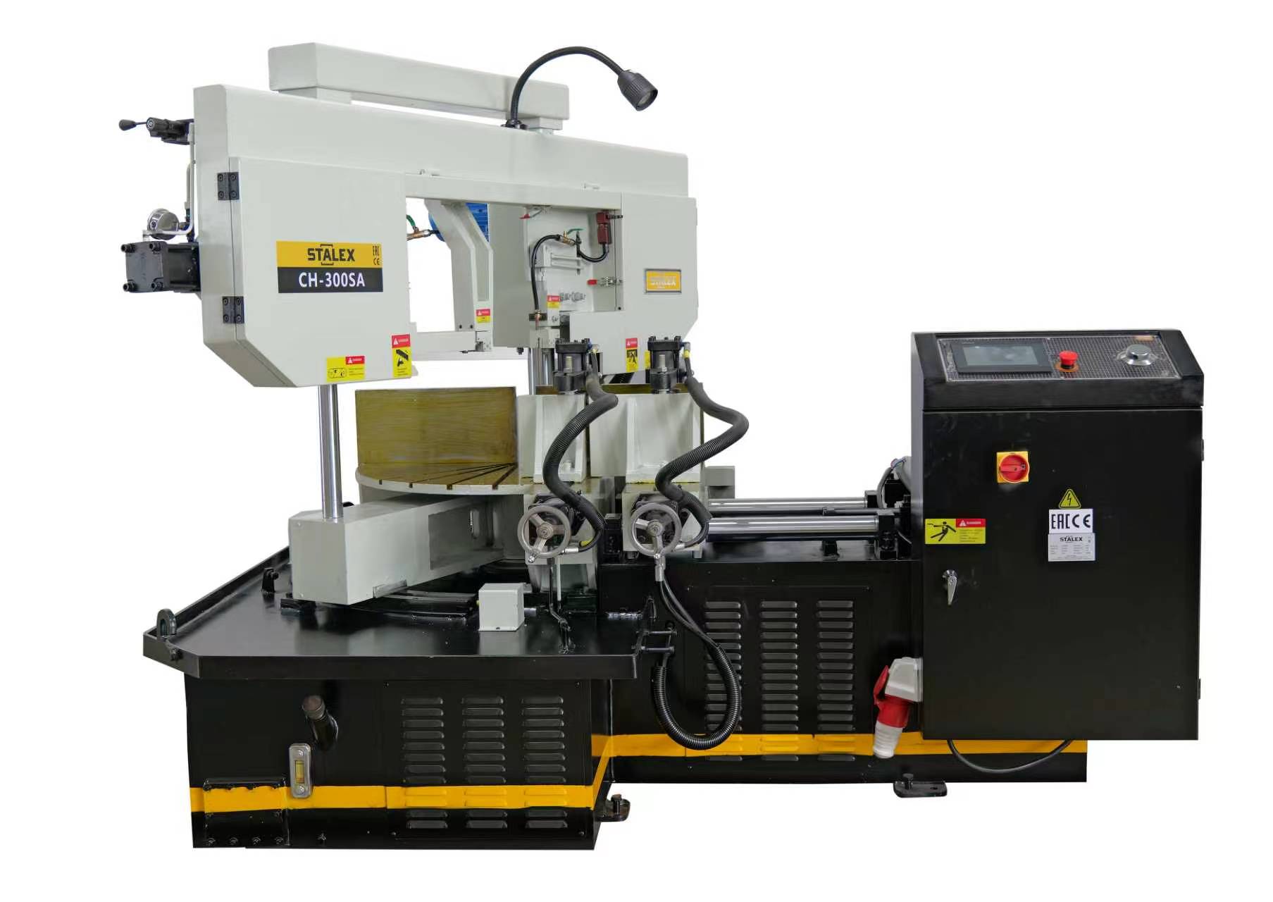 Автоматический ленточнопильный колонный станок Stalex CH-300SA