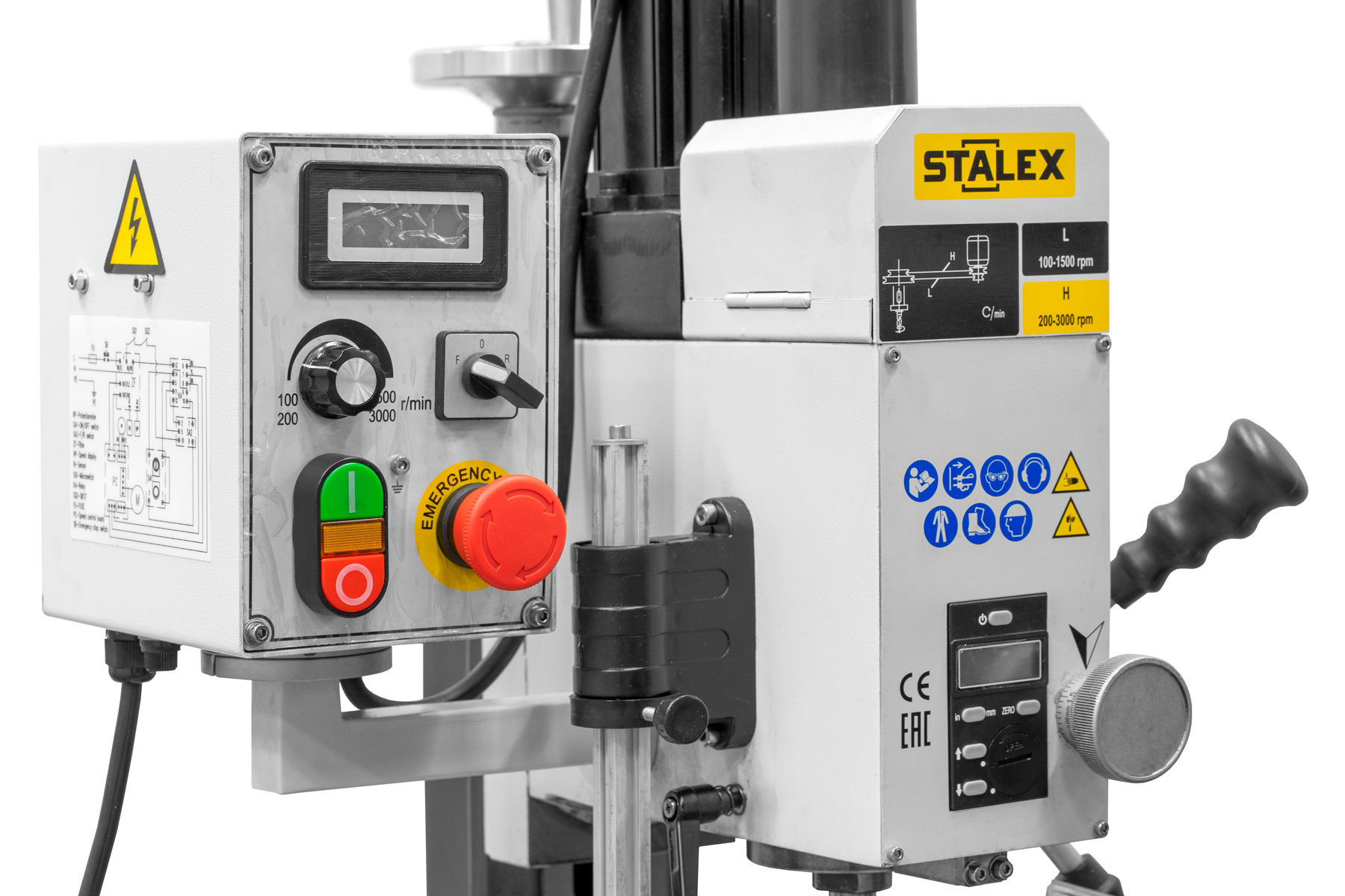 Фрезерно-сверлильный станок STALEX SBM-18 Vario