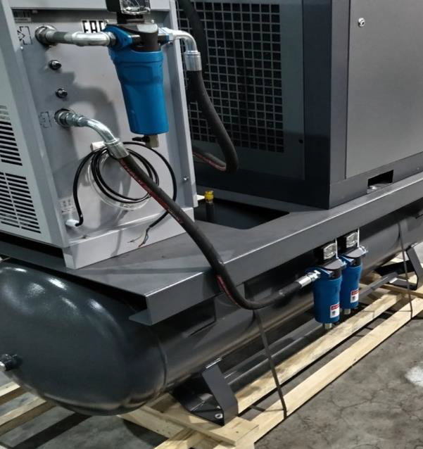 Компрессорная станция - винтовой компрессор IC 20/15 DF VSD500L